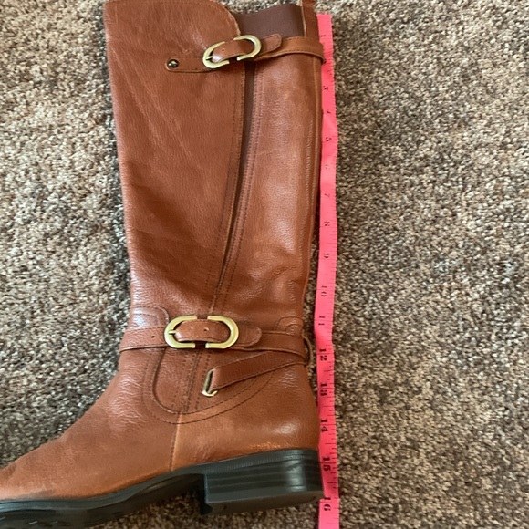 EUC Naturalizer Riding Boots - 7M - Calf Area Stretch Inserts - Picture 11 of 17